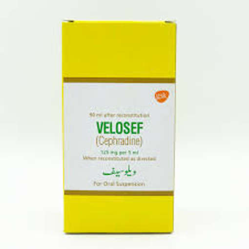 Picture of Velosef 125mg Syp 90ml